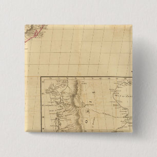 South America 33 15 Cm Square Badge