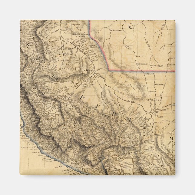 South America 34 Magnet (Front)