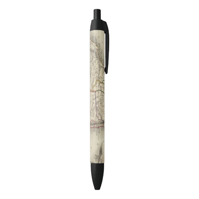 South America 35 Black Ink Pen (Bottom (Vertical))