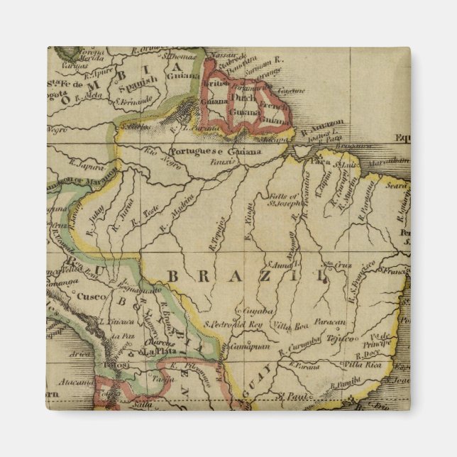 South America 3 Magnet (Front)