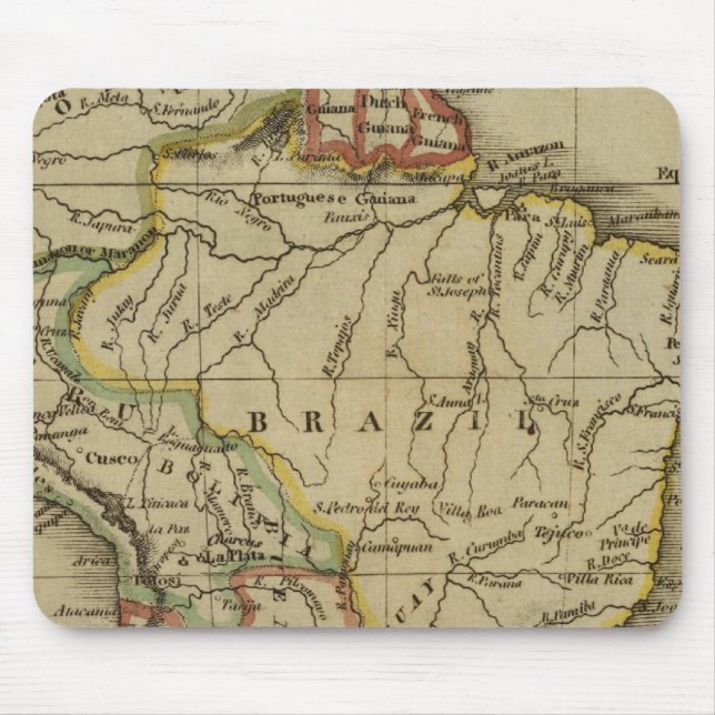 South America 3 Mouse Pad (Front)