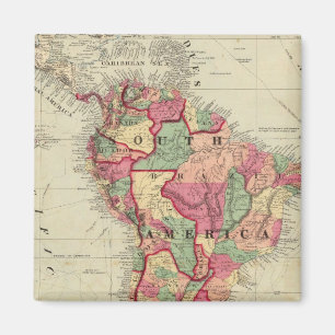 South America 4 Magnet