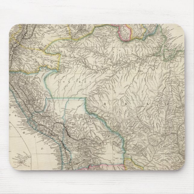 South America 6 Mouse Pad (Front)