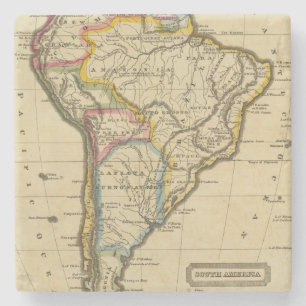 South America 7 Stone Coaster