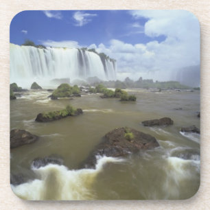 South America, Brazil, Igwacu Falls. Towering Coaster