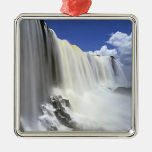 South America, Brazil, Igwacu, Igwacu Falls. Metal Tree Decoration