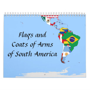 south america flags 2027 calendar