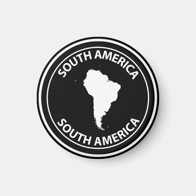 South America Magnet (Front)