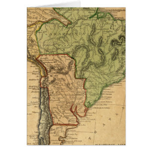 South America  Map by Worcester