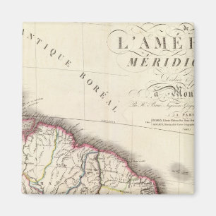 South America Northeast Magnet