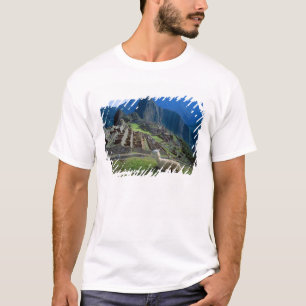 South America, Peru. A llama rests on a hill T-Shirt