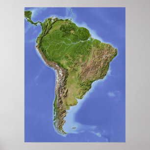 South America Poster