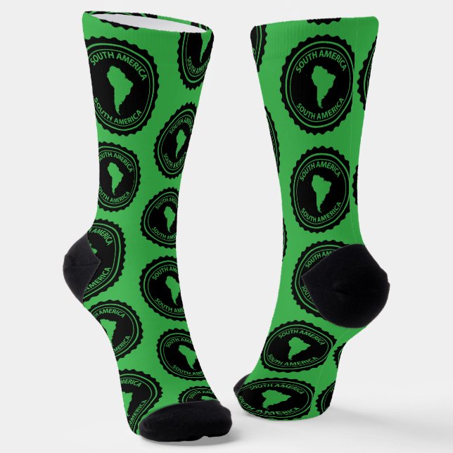 South America Socks (Angled)