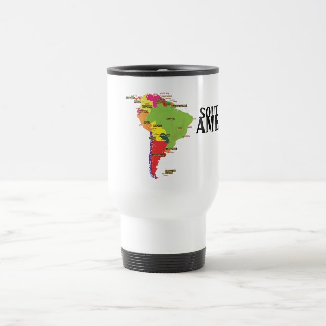 South America Travel Mug (Center)