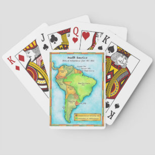 South American Independence Playing Cards