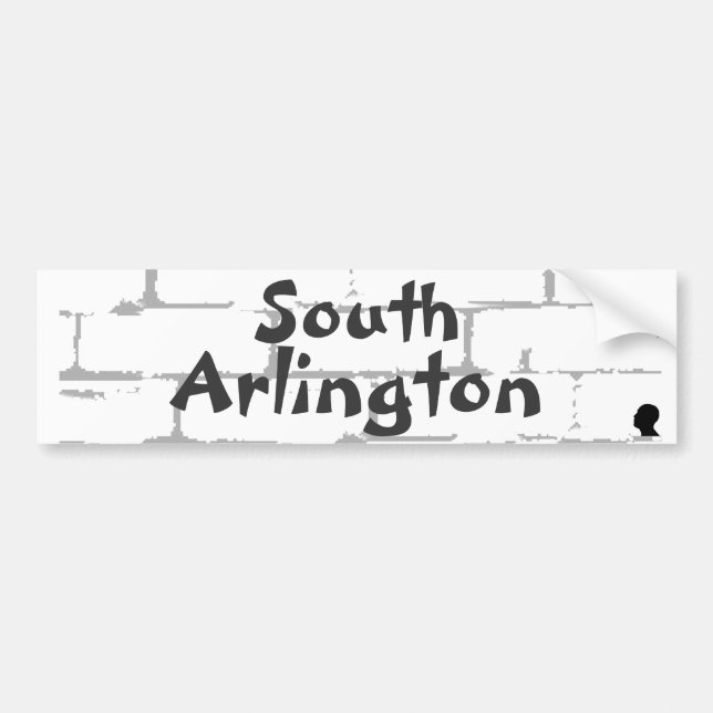 South Arlington Bumper Sticker (Front)