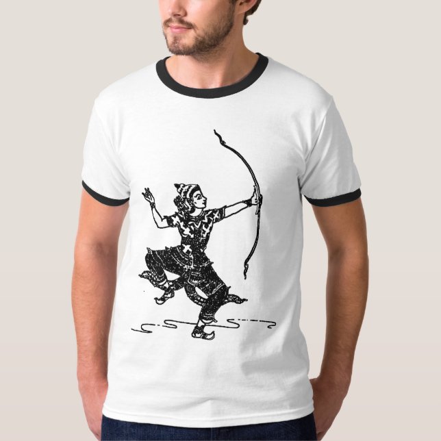 SOUTH ASIAN ART GOD T-Shirt (Front)