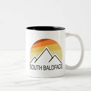 South Baldface New Hampshire Retro Two-Tone Coffee Mug