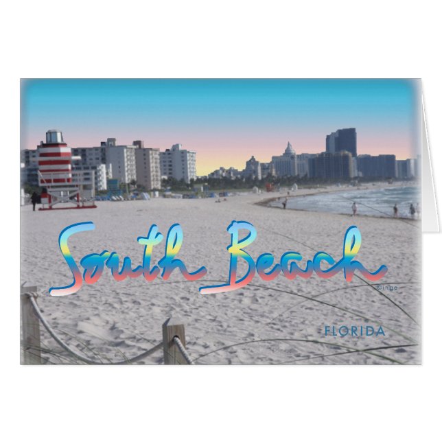 South Beach, FL City View (Front Horizontal)