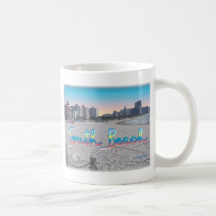 South Beach, FL City View Coffee Mug