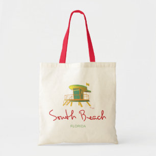 South Beach Lifeguard Station Tote Bag
