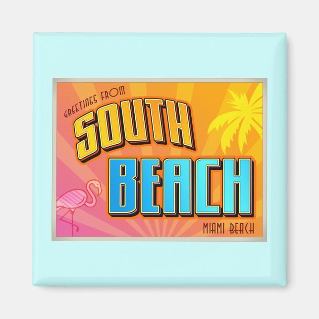 SOUTH BEACH MAGNET (Front)