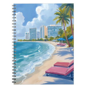 South Beach Miami Florida Notebook