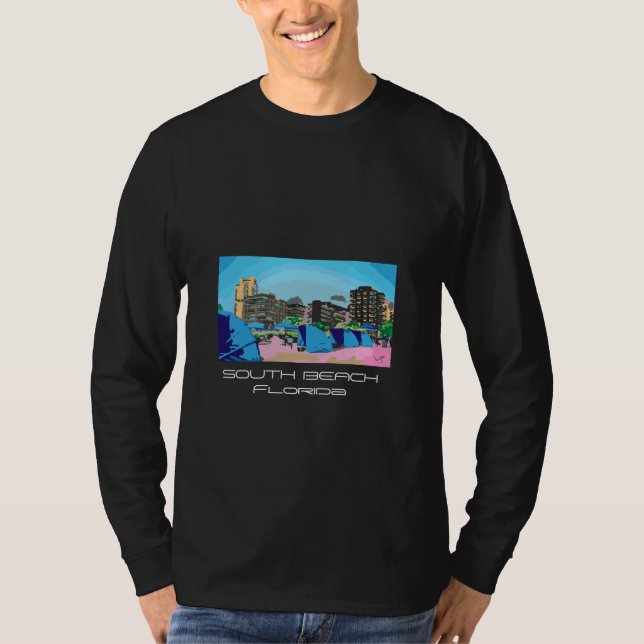 SOUTH BEACH, MIAMI, FLORIDA T-shirt (Front)