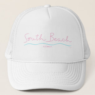 South Beach, Miami, Florida Trucker Hat