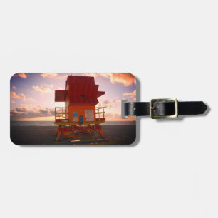 South Beach, Miami Lifeguard Stand (Ocean Rescue) Luggage Tag