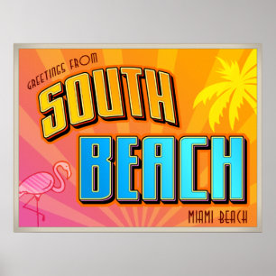 SOUTH BEACH poster