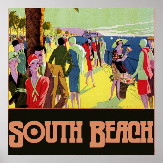 South Beach Poster (Front)