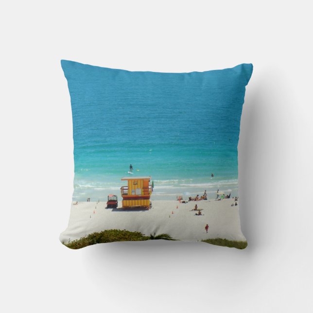 ~South Beach~ THROW PILLOW (Front)