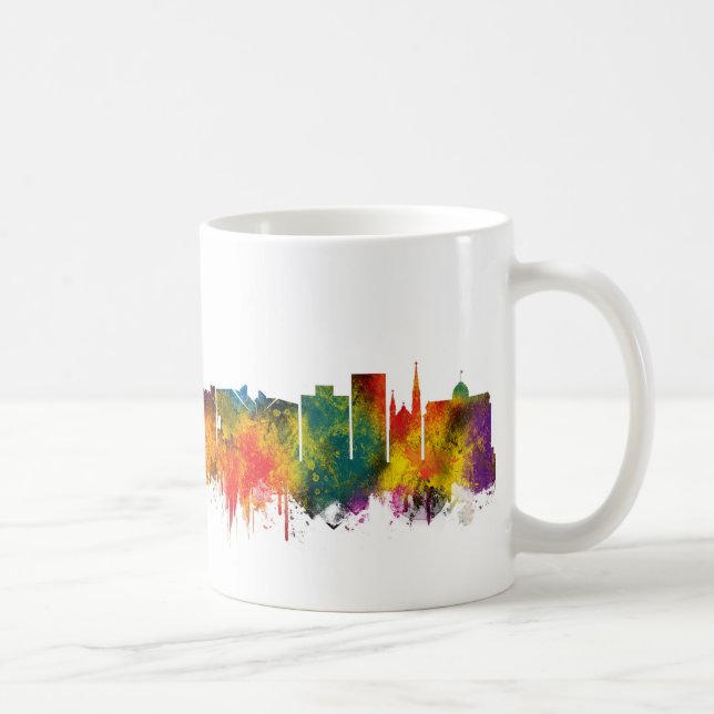 South Bend Indiana Skyline Coffee Mug (Right)