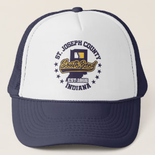 South Bend,Indiana Trucker Hat