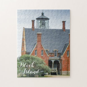 South Block Island Lighthouse , Rhode Island Jigsaw Puzzle