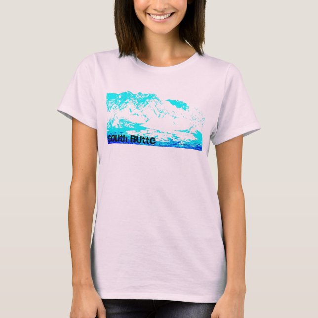 South Butte Blue Mountain T Shirt (Front)