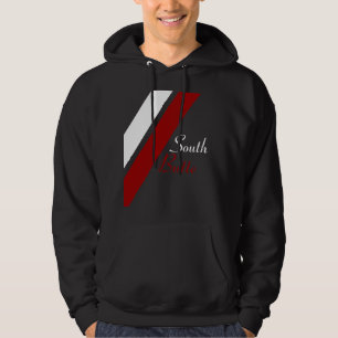 South Butte Red & White Double Line Classic Hoodie