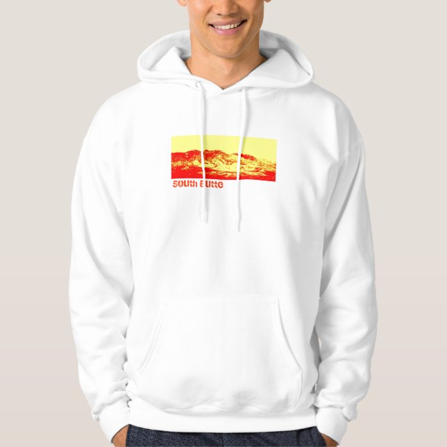 South Butte White Mountain Hoodie (Front)