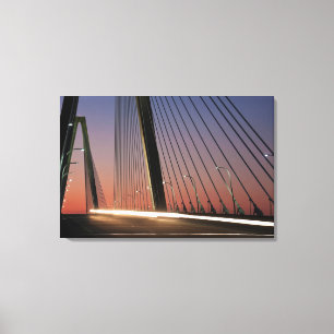 South Carolina, Arthur Ravenel Jr. Bridge Canvas Print