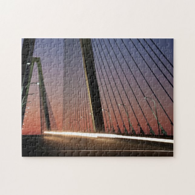 South Carolina, Arthur Ravenel Jr. Bridge Jigsaw Puzzle (Horizontal)