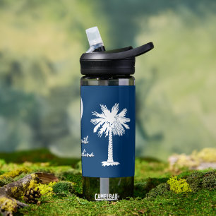 South Carolina bottle, patriotic Carolina Flag Water Bottle