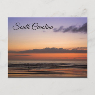 South Carolina Coastal Sunrise Postcard