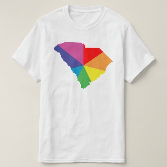 south carolina colour burst T-Shirt (Design Front)