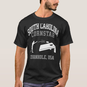 South Carolina Cornstar Lucky Cornhole Tournament T-Shirt