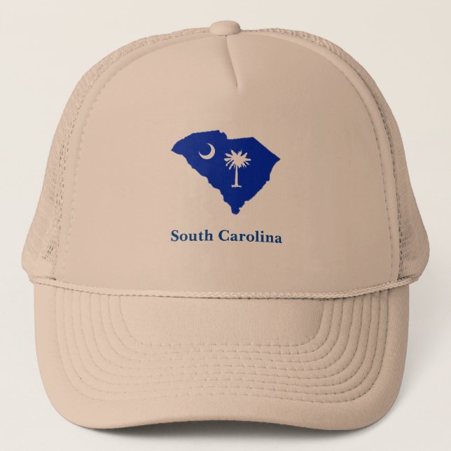 South Carolina Customisable  Trucker Hat (Front)