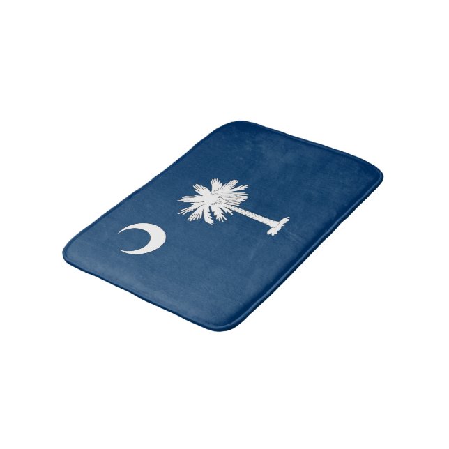 South Carolina Flag Bath Mat (Angled)
