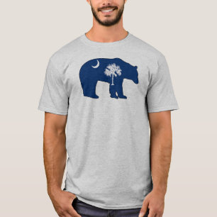 South Carolina Flag Bear T-Shirt