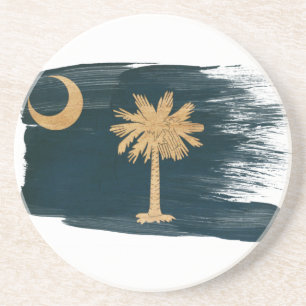 South Carolina Flag Coasters
