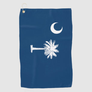 South Carolina Flag Golf Towel